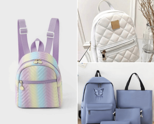 Backpack /sets cover photo collage