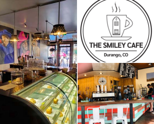 cute cafes in Durango, CO cover photo collage