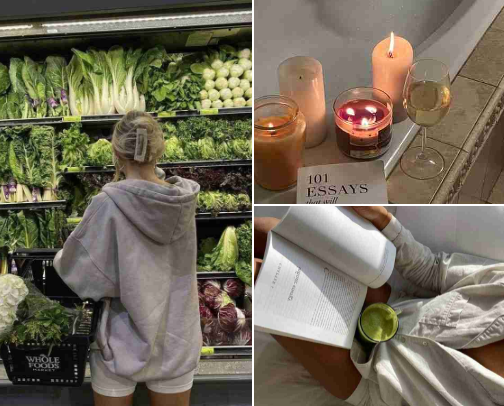 healthy lifestyle ⚘ cover photo collage