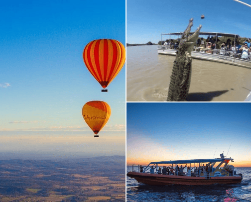 AUS EXPERIENCES cover photo collage