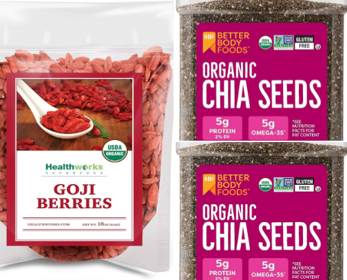 Food and Nutrition / Superfoods cover photo collage