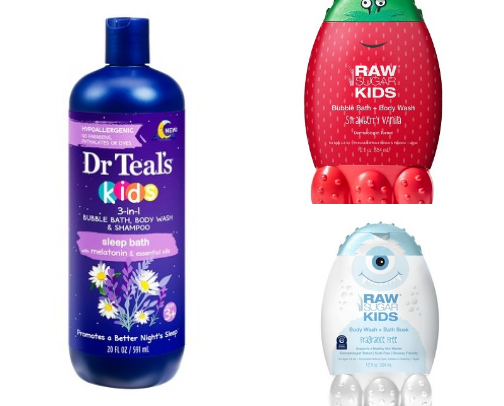 Kids Items I LOVE 💕 Bath Time & Hair Care Edition 🛁🫧 cover photo collage