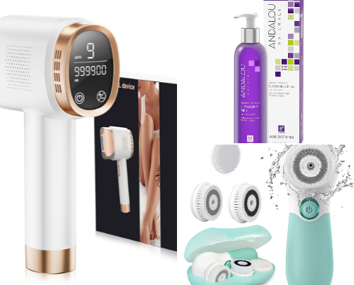 My Glow Up Must Haves cover photo collage