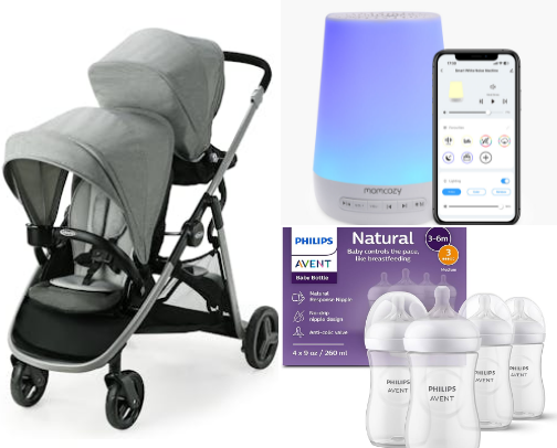 Baby/Toddler Must Haves cover photo collage