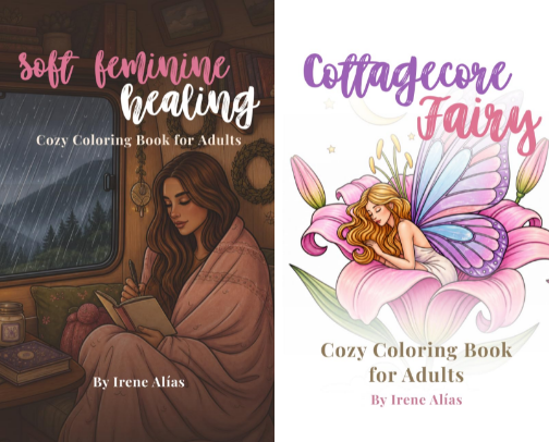📚 Coloring Books I Love (English Edition) cover photo collage