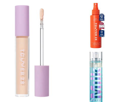 Clean, Noncomedogenic Makeup Faves cover photo collage