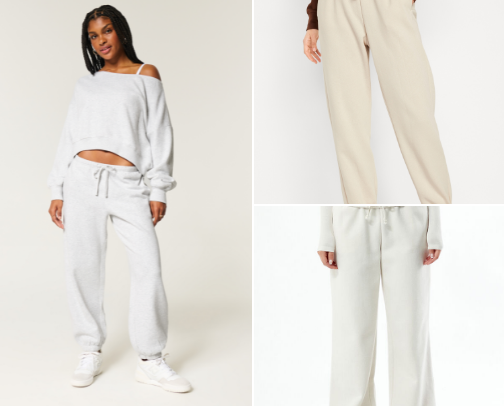 comfy clothes recs from a college student! cover photo collage
