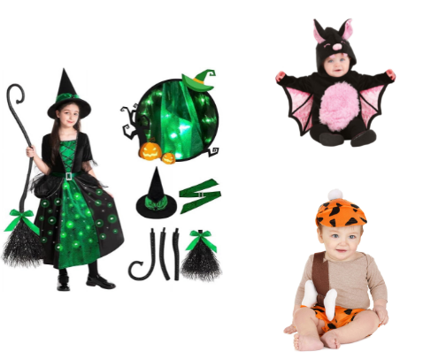 Halloween Costumes for Kids 🧡 cover photo collage