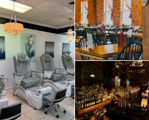 Favorite local businesses cover photo collage