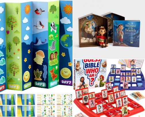 ways to make learning about Jesus fun for kiddo! cover photo collage