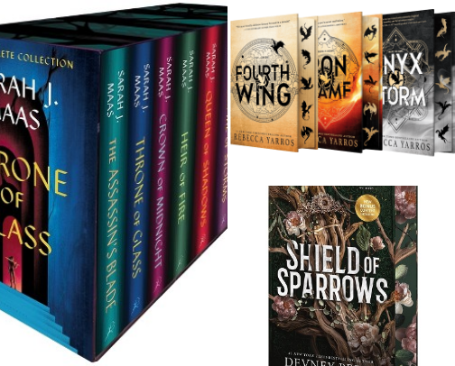 Fantasy Book Series We’d Give Anything to Read Again cover photo collage