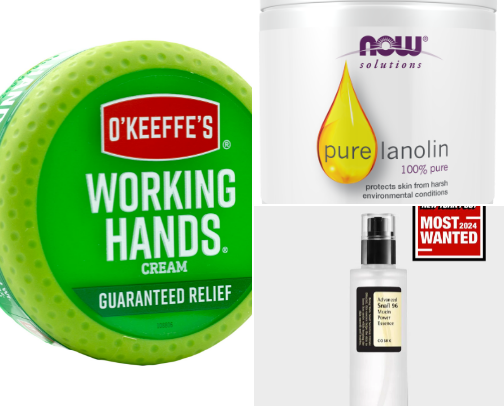 skincare cover photo collage