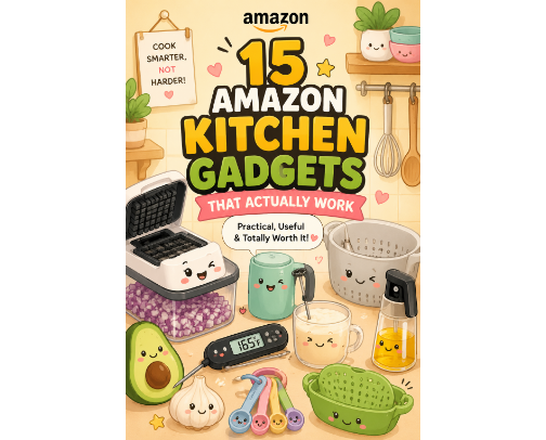 Amazon Kitchen Gadgets That Actually Work cover photo collage