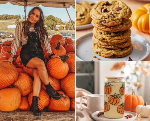 Things that make us LOVE Fall🍂🤎 cover photo collage