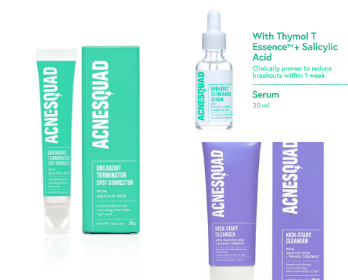 Prevent skin acne cover photo collage