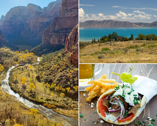 My Utah Favs 🤎🩷🤎 cover photo collage