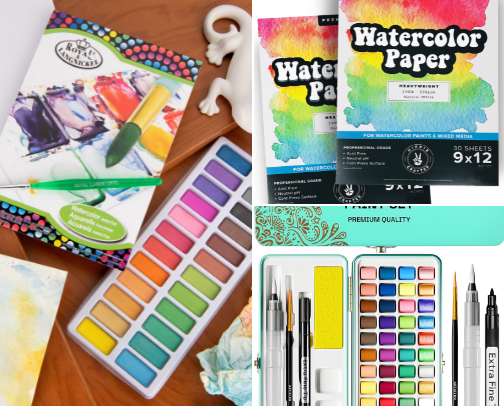 Art Supplies cover photo collage