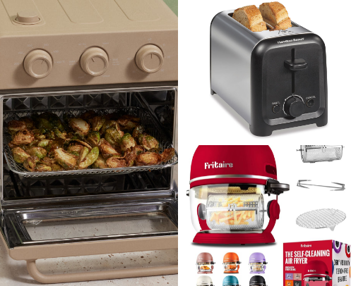 nontox air fryer cover photo collage