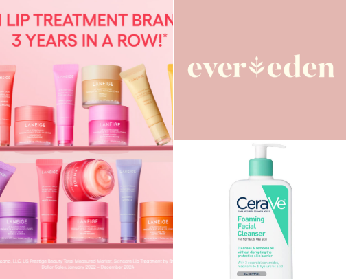 Skincare Favorites cover photo collage