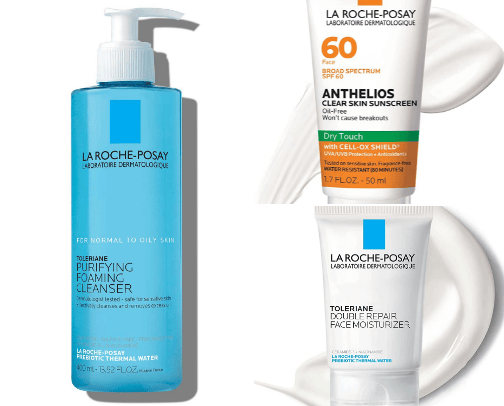 Skincare products for normal/combined skin💆🏼‍♀️ cover photo collage