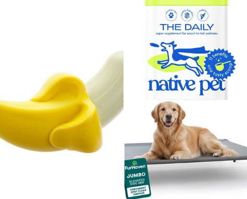 Things that make my dogs life better 🦮 cover photo collage