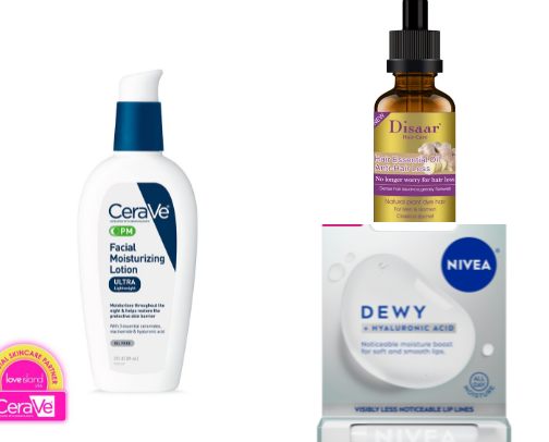 Skincare recommendations cover photo collage