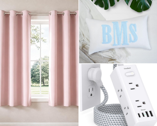 College dorm room essentials!! cover photo collage