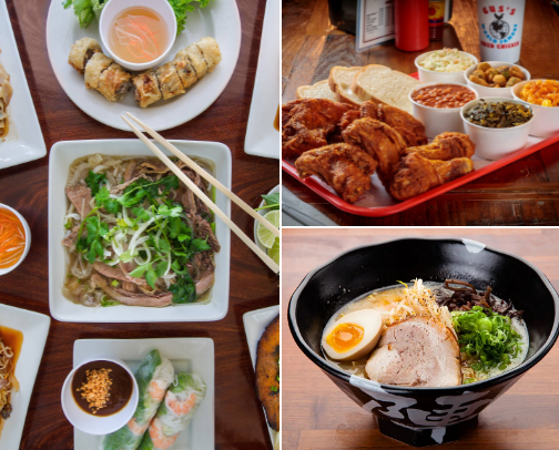 FOOD RECS IN THE VALLEY cover photo collage