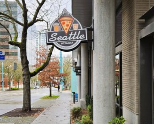 Seattle restaurant cover photo collage