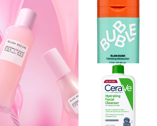 Skincare🫧 cover photo collage