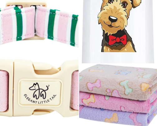 puppy must-haves cover photo collage