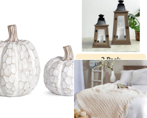 🍁Shabby Chic Fall Decor Must Haves 🍁 cover photo collage