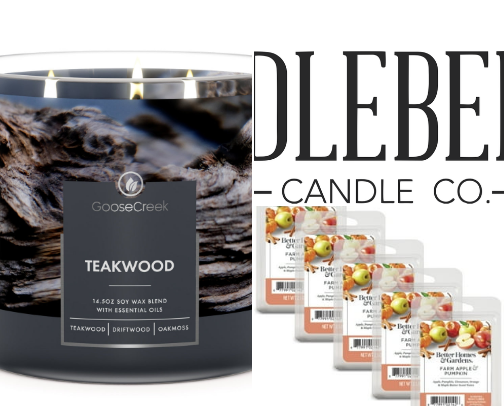 Candle and Wax Melts cover photo collage