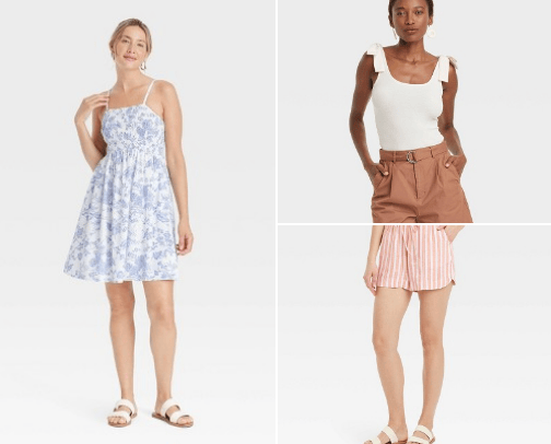 Summer outfit ideas cover photo collage