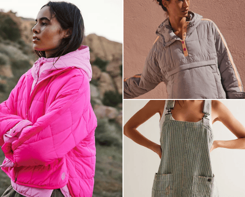 Free People cover photo collage