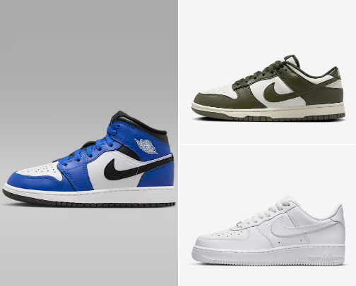 Nike products for women cover photo collage