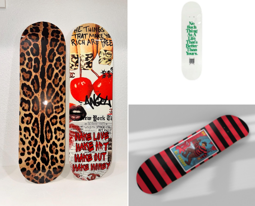Skateboards cover photo collage