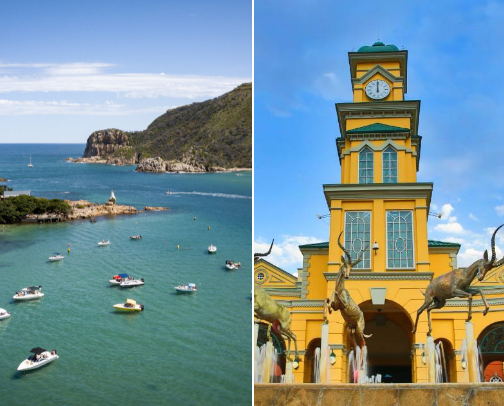 Vacation spots cover photo collage