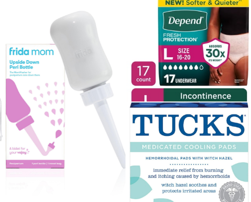Postpartum Care Finds cover photo collage
