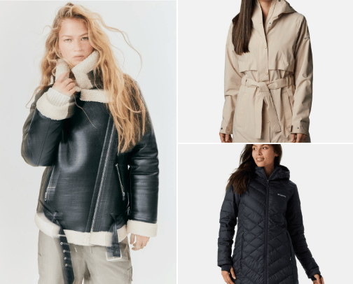WINTER | JACKETS & COATS cover photo collage