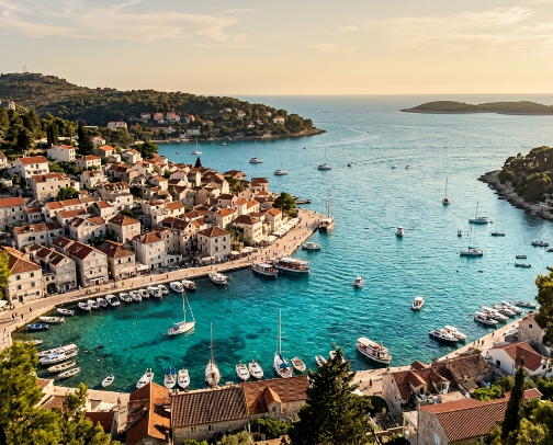 Croatia 5-day summer itinerary & hidden spots 🌊 cover photo collage