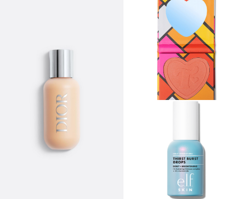 My everyday makeup products💋 cover photo collage