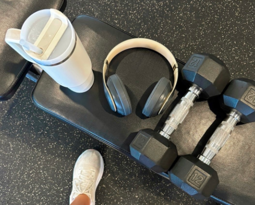 My gym essentials! cover photo collage