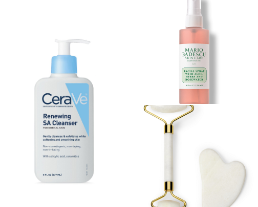 Facial Products 🫧🧼 cover photo collage