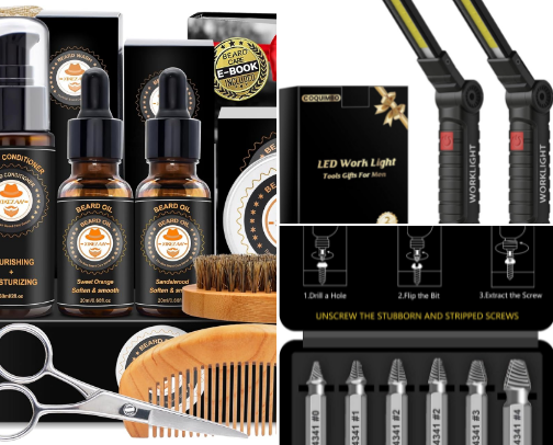 Valentine’s Day Must-Have Gifts for the Man in Your Life (Gifts He’ll Actually Use) cover photo collage