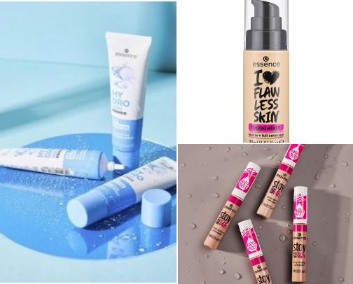 Full-face essence cover photo collage