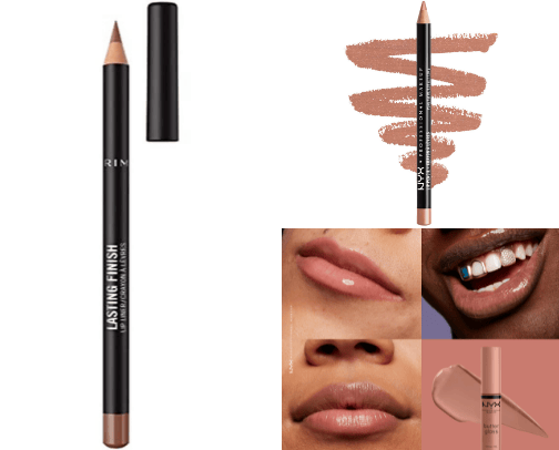 Lips cover photo collage