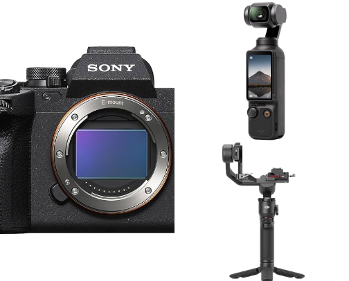 Cinematic Travel Gear cover photo collage