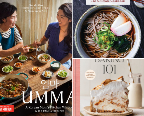 The best cookbooks for creative and unique recipes! cover photo collage