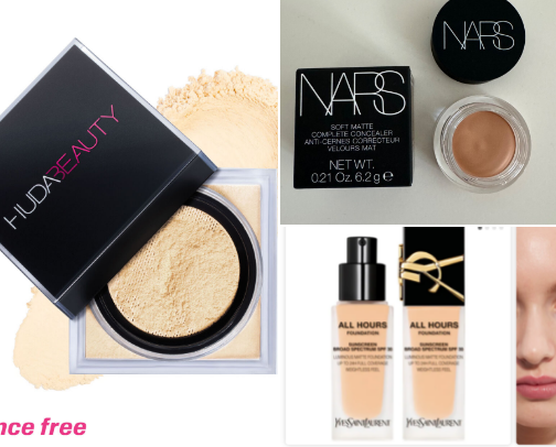 Everyday makeup cover photo collage